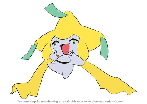 Learn How to Draw Jirachi from Pokemon (Pokemon) Step by Step : Drawing Tutorials