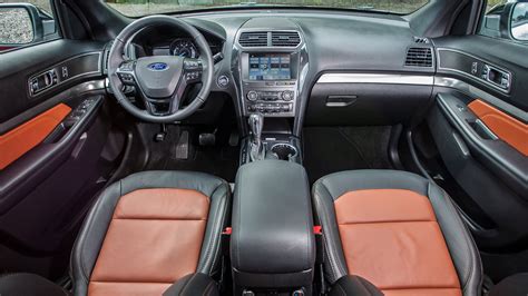 2019 Ford Explorer XLT Desert Copper Edition Interior - Motor Trend en ...