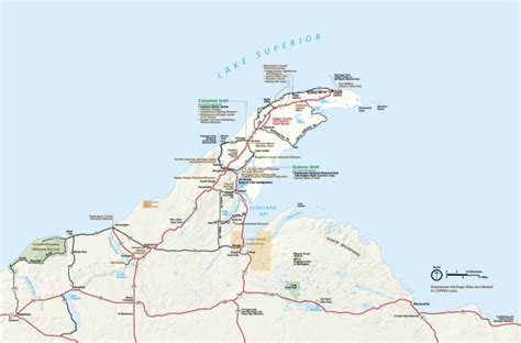 Keweenaw National Historical Park Map by US National Park Service | Avenza Maps