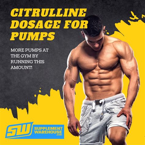 Citrulline Dosage for Ultimate Pump, Endurance...and ED! - Supplement ...