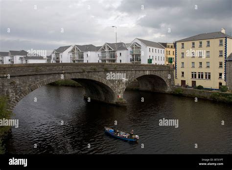 Northern Ireland Enniskillen River Erne Castle Bridge Co Fermanagh UK ...