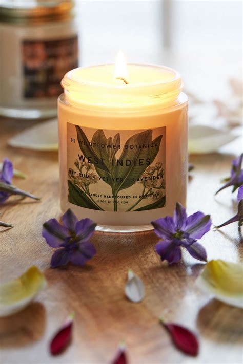 Hi Wildflower Botanica Botanical Candle - Urban Outfitters | Candles, Candle inspiration, Candle ...