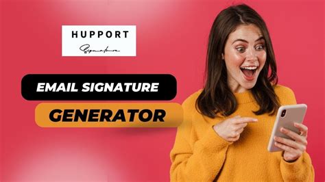 Hupport Email Signature Generator #email #emailsignature #gmailsignature #signature #gmail # ...