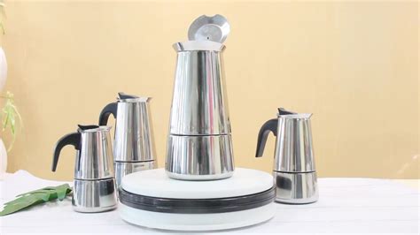 Stainless Steel Nespresso Pod Coffee Maker Portable 2 4 6 9 Cups - Buy ...