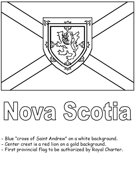 Nova Scotia Flag