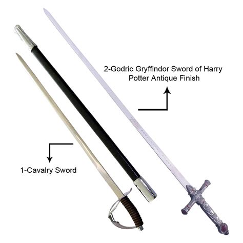 Civil War Inspired Cavalry Sword & Godric Gryffindor Sword - SwordsKingdom