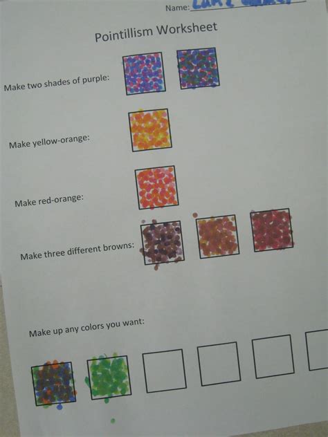 Miss Young's Art Room: 5th Grade Pointillism