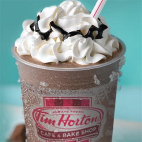 frozen hot chocolate tim hortons