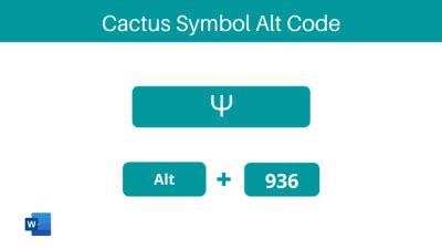 How to Type Cactus Symbol in Fortnite Using MS Word - How to Type Anything