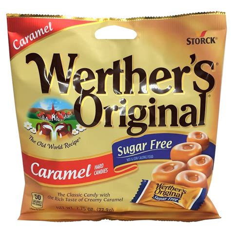 Werther's Original Sugar Free Caramel Hard Candy - 2.75 oz