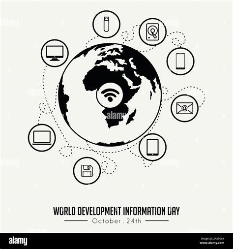 World Development Information Day Stock Vector Image & Art - Alamy