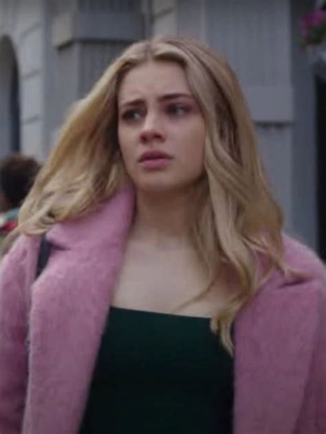 Tessa After Ever Happy 2022 Josephine Langford Pink Coat - Hit Jacket