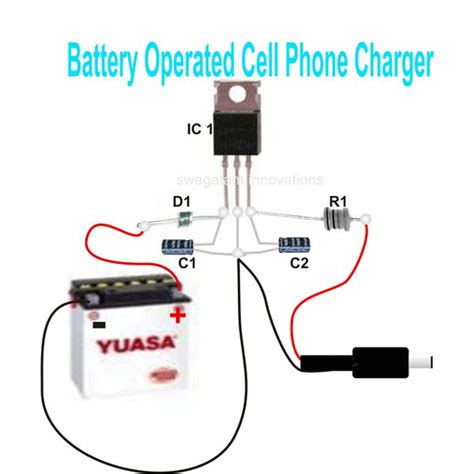 How to Make a Simple DC to DC Cell Phone Charger Circuit | Circuit ...