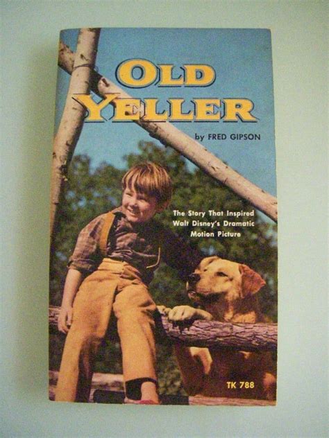 OLD YELLER by Fred Gipson 1974 Vintage Scholastic Book Disney Movie Tommy Kirk • $10.50 ...