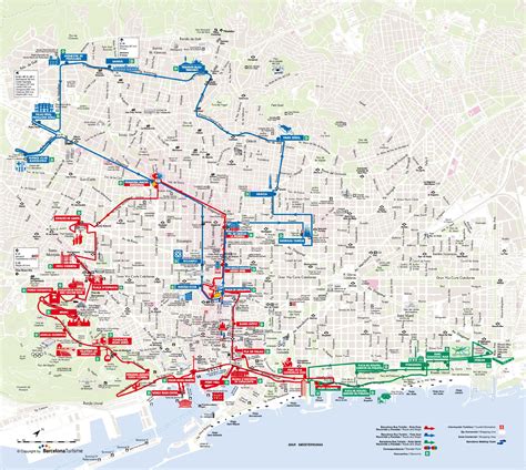 Barcelona Tourist Attractions Map Pdf Free - Infoupdate.org