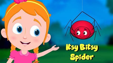 Itsy Bitsy Spider | Schoolies Cartoon Videos | Nursery Rhymes For Kids