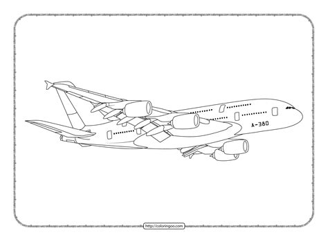 Free Printable Airbus A380 Coloring Pages Elmo Coloring Pages, Coloring Books, Airbus A380 ...