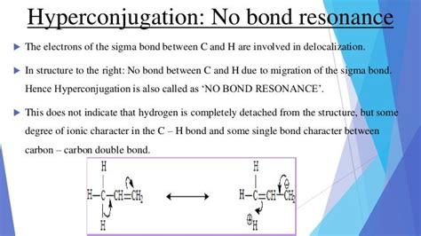 Hyperconjugation - organic chemistry