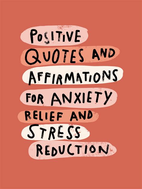 9 Positive Quotes and Affirmations for Anxiety Relief and Stress ...