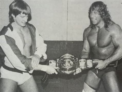 Kevin and Kerry Von Erich with the WCCW World Heavyweight Championship : r/SquaredCircle