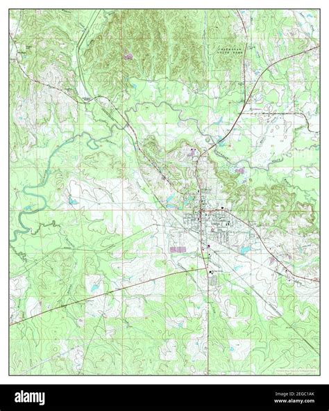 Linden, Alabama, map 1970, 1:24000, United States of America by Timeless Maps, data U.S ...