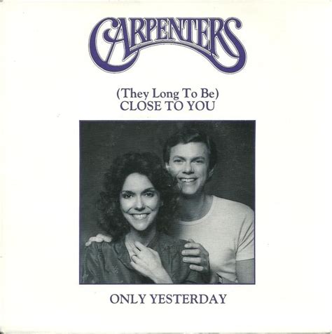 Carpenters – (They Long to Be) Close to You Lyrics | Genius Lyrics