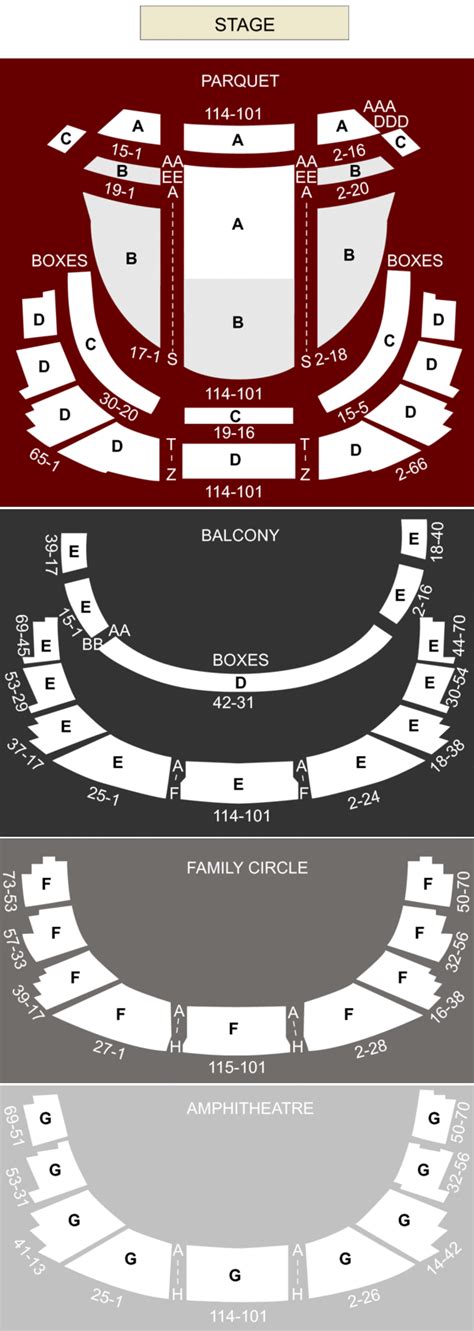 Academy Of Music Seating Chart View | Cabinets Matttroy