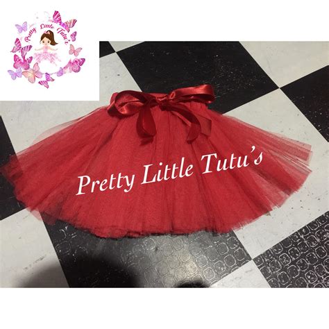 PRETTY Red Tutu Skirt (Soft Tulle Fabric) for Kids & Babies | Lazada PH