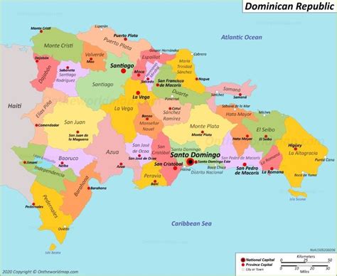 Map of Dominican Republic Samana, North America Map, Central America, Dominican Republic ...