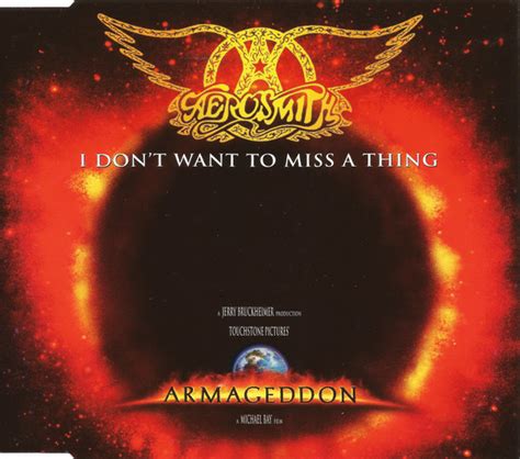 Aerosmith - I Don't Want To Miss A Thing (1998, CD) | Discogs