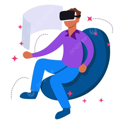 Metaverse Vr Vector PNG Images, People At Work Using Vr For Metaverse, Verse, Vr, People PNG ...