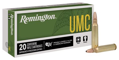 Remington UMC Centerfire Rifle Ammo - Model 23711 - 20 Rounds