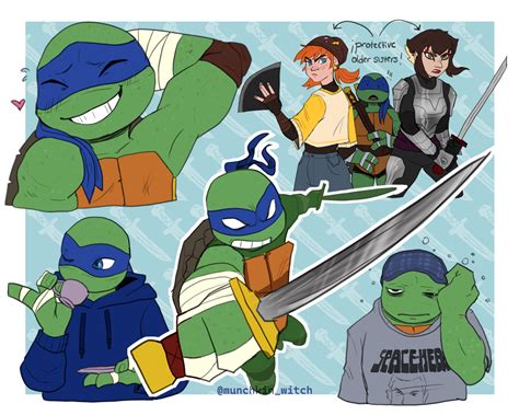 Teenage Mutant Ninja Turtles 2022 Leonardo And Karai