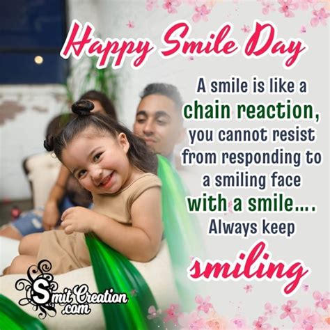 World Smile Day Quotes, Messages, Wishes Images - SmitCreation.com