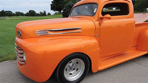 1950 ford Street Rod pickup for sale at www coyoteclassics com - YouTube