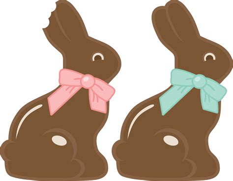 Chocolate Bunny Silhouette at GetDrawings | Free download