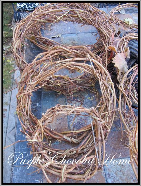 Grapevine Wreaths - Make It Yourself - Purple Chocolat Home