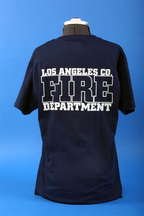 Los Angeles County Fire Department Duty T Shirt – LA FIRE SHIRT GUY