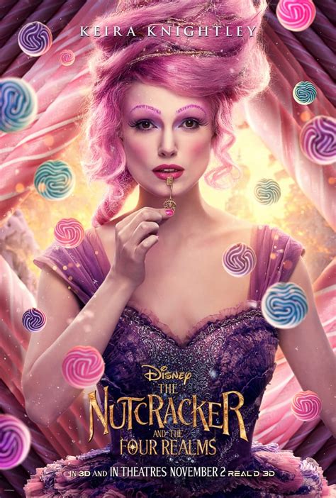 Keira Knightley as the Sugar Plum Fairy | The Nutcracker and the Four Realms Character Posters ...