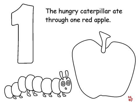 Get This The Very Hungry Caterpillar Coloring Pages Free for Kids - 11759