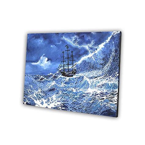 The Sea Storm Painting - Sea Storm Art Painting | YesNo.in