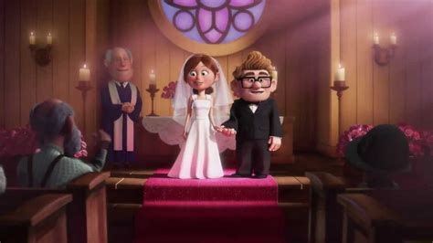 UP pixar's animation) Carl n Ellie married life HDHD-01 - YouTube