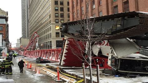 VIDEO: One dead after NYC crane collapse