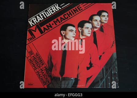 Kraftwerk, The Man Machine album cover Stock Photo - Alamy