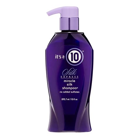 It's a 10 - ($23.99 Value) It's A 10 Miracle Silk Shampoo, 10 Oz - Walmart.com - Walmart.com