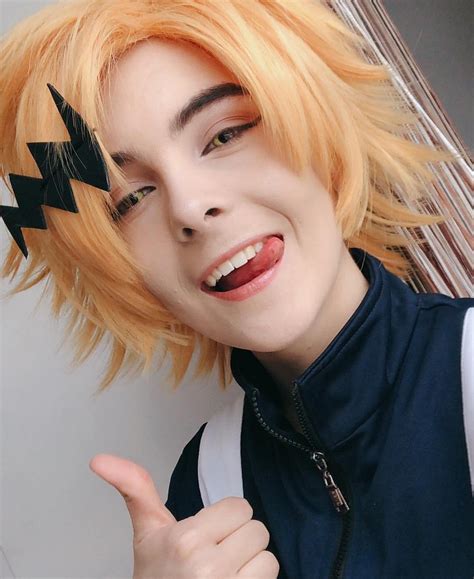 Kaminari Denki | Cosplay, Anime cosplay makeup, Amazing cosplay