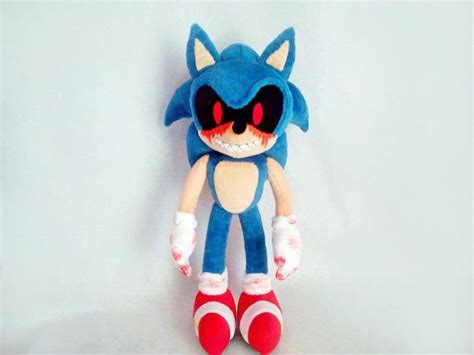 Custom plush, inspired by the Sonic E X E plush toy, 45 cm /17 inch ...