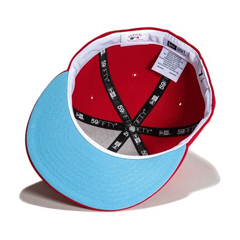 New Era Red Icy Atlanta Braves 2021 World Series 59FIFTY Fitted Hat