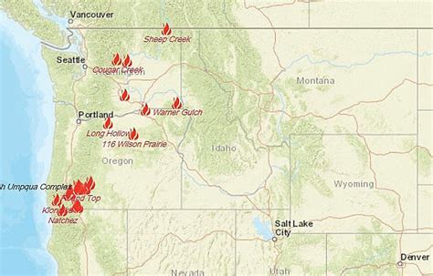 Here's an Interactive Map of All Current Fires and Emergency Info