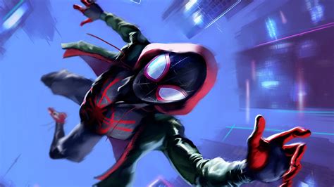 Miles Morales in Spider-Man Into the Spider-Verse Wallpapers | HD Wallpapers | ID #26314